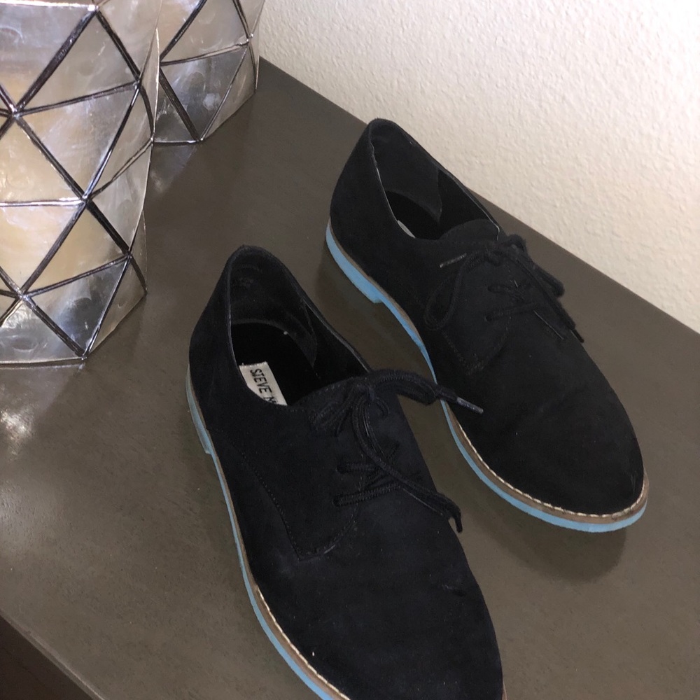 Navy Steve Madden Oxford Women 7.5